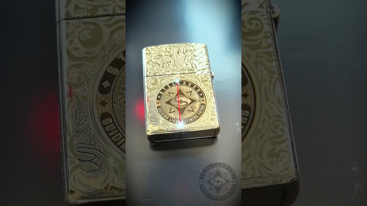 Transform Your Zippo!Laser Engraver Crafts Custom Designs LIVE | Buy Now to Personalize