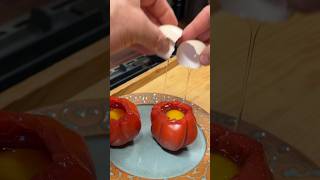 Der Trick mit dem Ei und der Tomate😀￼
