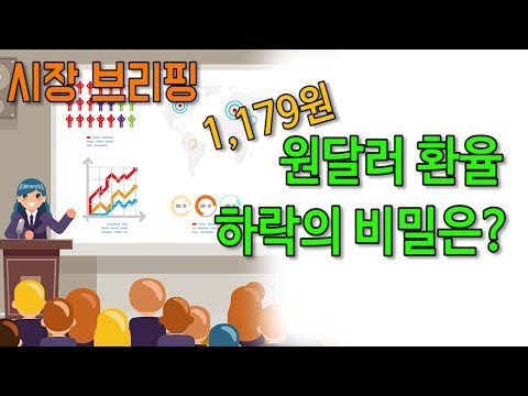 [시장 브리핑] 원달러 환율 하락의 비밀은?