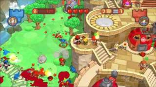 Fat Princess PlayStation 3 Gameplay Black Forest Developer Commentary Part 2