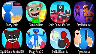 Poppy Squid, Tom Gold Run, Squid Game 456 Craft Survival, Stealth Master, Squid Game Survival 3D ... screenshot 1