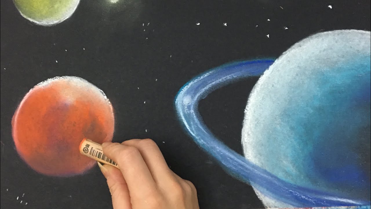 Astronomy Chalk Pastel Art Tutorial - Your BEST Homeschool