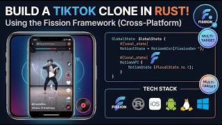 Build a TikTok Clone in Rust — Full Tutorial (Fission UI Framework)