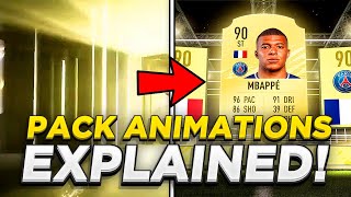 Fifa 21 Pack Animations Explained - How To Tell If It's A Board, Walkout Etc!!!