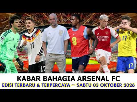 JAGOWIN404 x depo4d - Alhamdulillah, Kabar Bahagia Membawa Harapan Baru⚫ Berita Arsenal Terbaru  ⚫ 03/10/2026