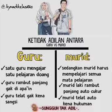 STORY WA KATA-KATA GURU VS MURID