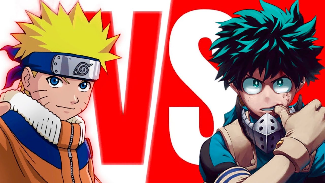 Naruto vs MHA) Chino Chinoike & Fuushin vs Midorya, Bakugo