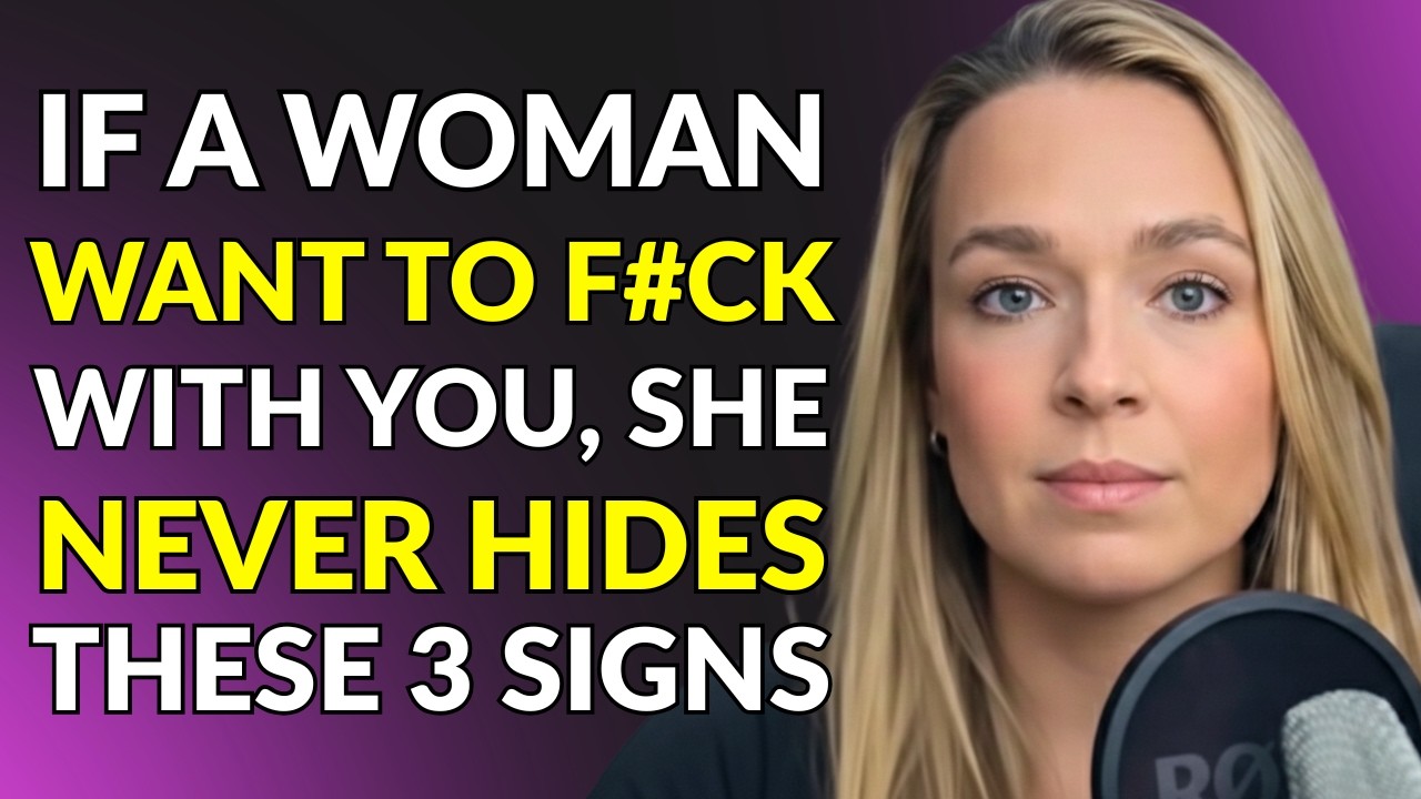 REVEALED: If a woman wants “INTIMACY” with you (she never hides these 3 signs) | Female Psychology
