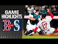 Red sox vs mariners game highlights 32824  mlb highlights