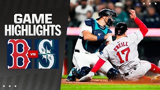 Red Sox vs. Mariners Game Highlights (3\/28\/24) | MLB Highlights