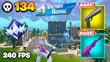 Fortnite Unreal Ranked Reload | High Kill Gameplay | Keyboard & Mouse | 240 FPS