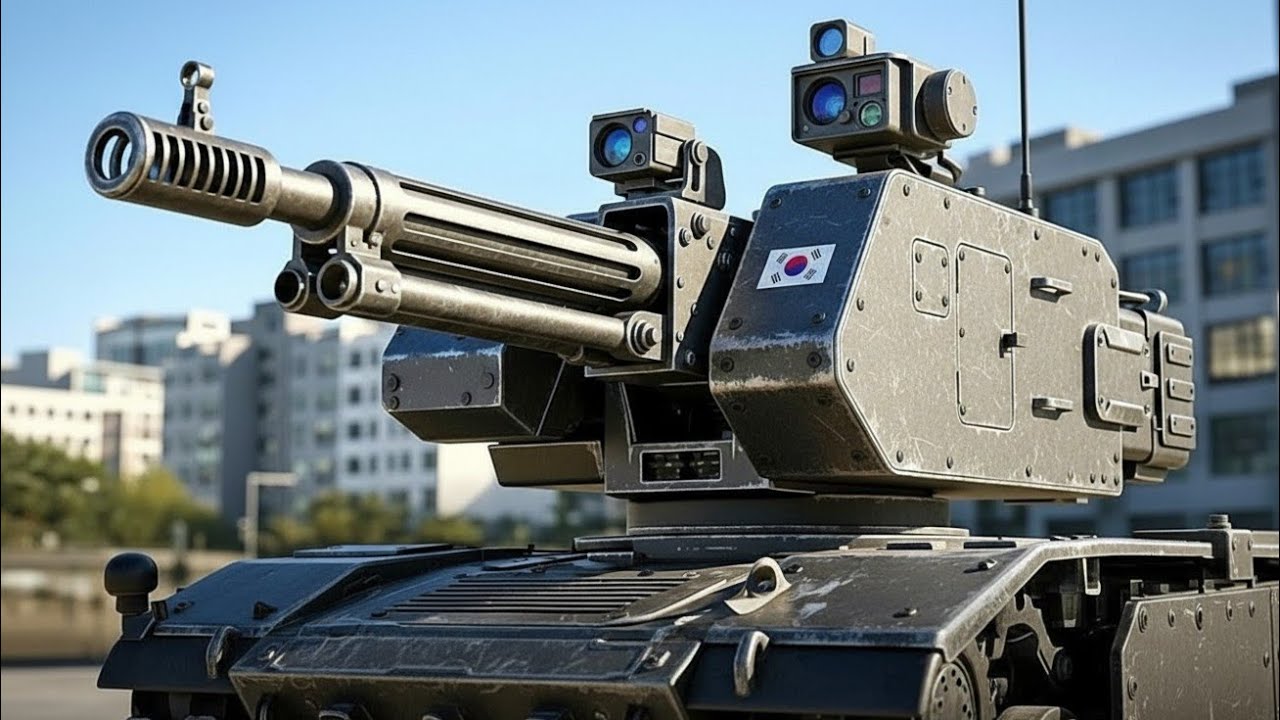 🇰🇷 “대한민국 AI 킬러 포탑 공개: 잠들지 않는 자율 무기 시스템의 충격적 진실”