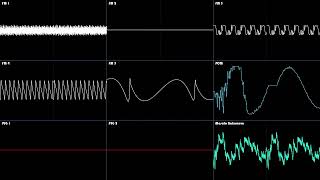 ○♪ Sonic 2 (Simon Wai Prototype) - Sky Chase Zone [Oscilloscope View]