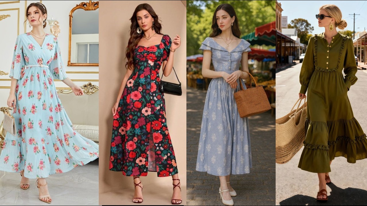 Элегантные идеи летних нарядов для шикарного и стильного образа.