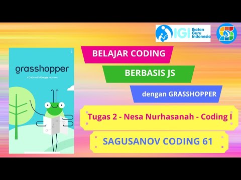 BELAJAR CODING BERBASIS JAVA SCRIPT dengan GRASSHOPPER
