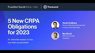 5 CPRA Obligations for 2023 (And what your team can do to get ahead)