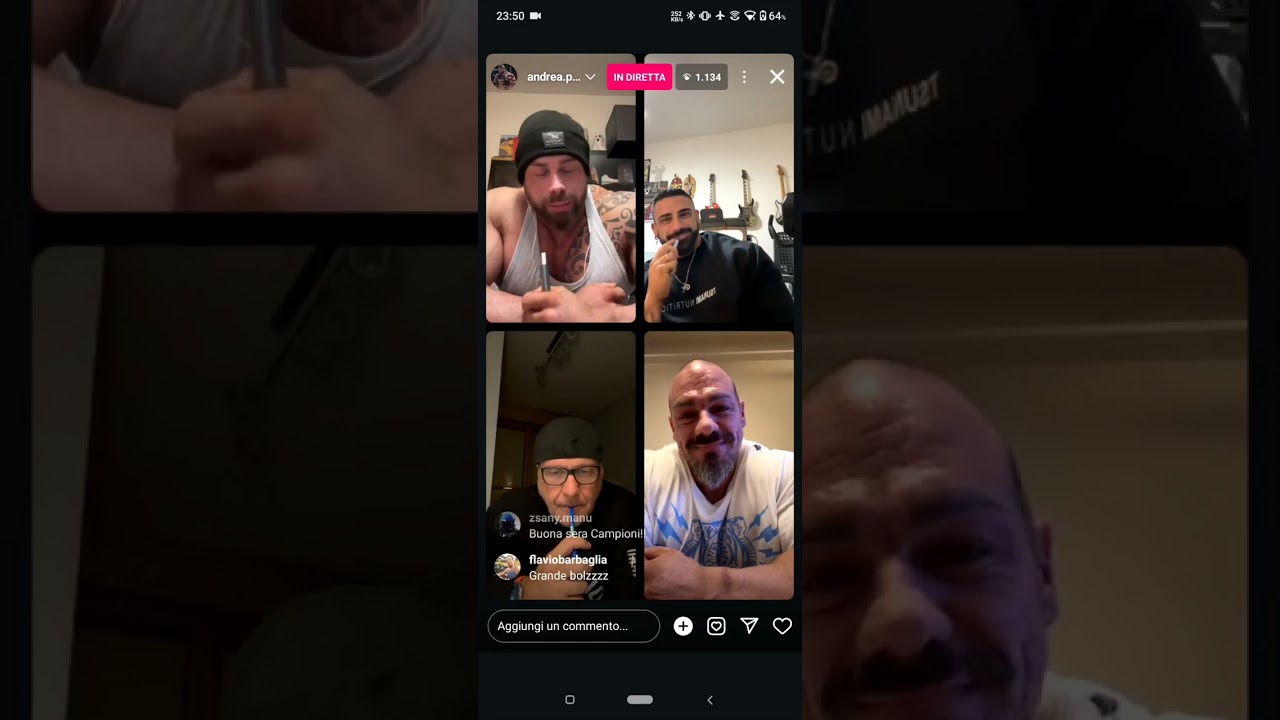 Diretta Andrea Presti - Mauro Sassi - Lele Ricotti - Andrea Bolzoni