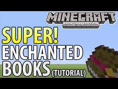 Minecraft (Xbox 360/PS3) - TU14 UPDATE! - SUPER ENCHANTED BOOKS - TUTORIAL (Guide)