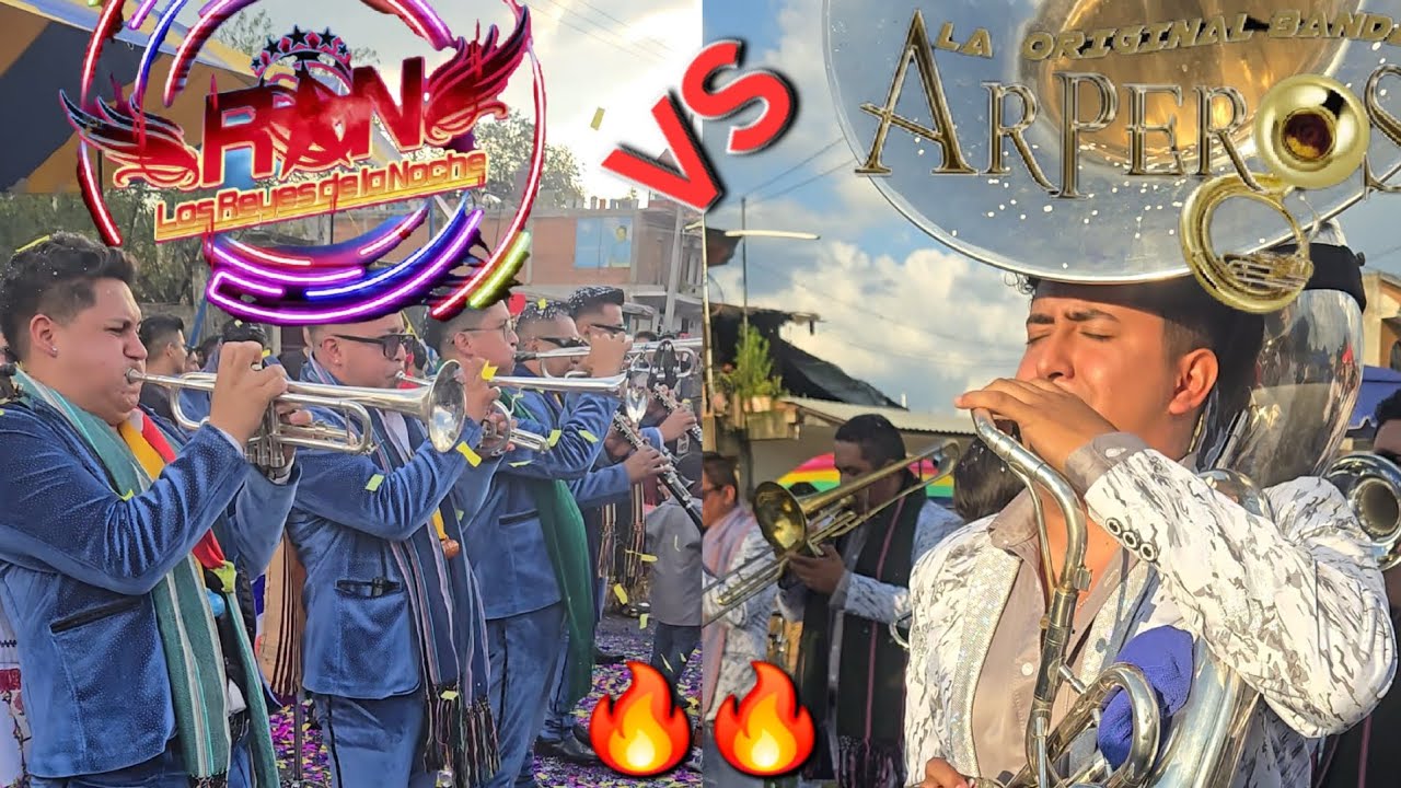 ‼️AHUIRAN 2025‼️1ra🔥DOS DE LAS MEJORES BANDAS DEL MOMENTO.🎵🎶🎶.LOS RN  VS ORIGINAL BANDA ARPEROS ..