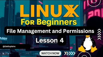 Linux for Beginners: Mastering Linux | Lesson 4 File Management and Permissions