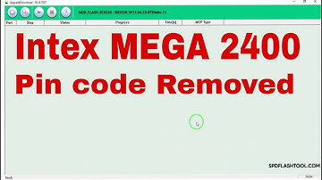 INTEX MEGA 2400 PIN CODE REMOVED BY FLASH