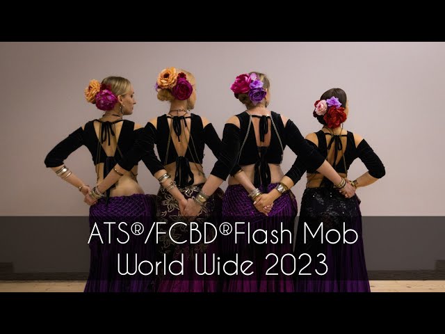 ATS®/FCBD®Flash Mob World Wide 2023 | Riga, Latvia | Crocus Tribe