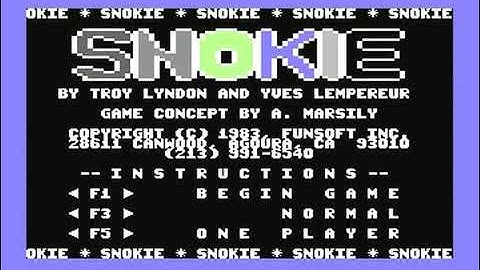 Maniac 12/2006 - Longplay Snokie C64