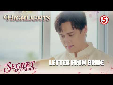 A Secret in Prague | Chiara, may gift and letter kay Mikoy
