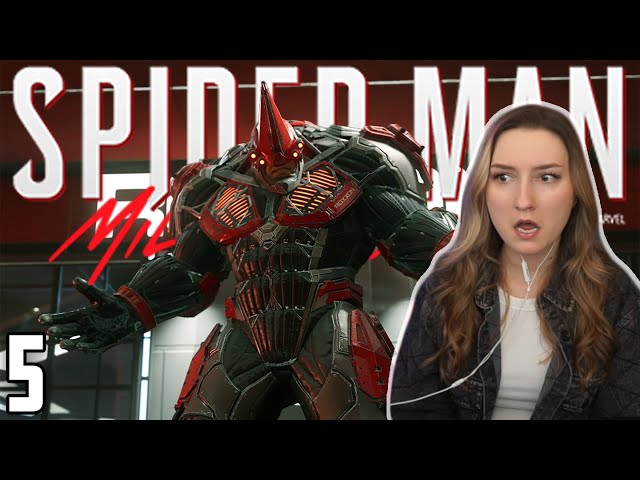 The End of Rhino?! | First Time Playing Spiderman Miles Morales | Part 5