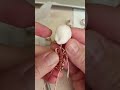 This wire and clay doll is incredibly detailed #miniature #satisfying #clayart