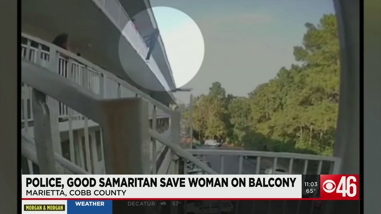 Marietta police officers, Good Samaritan save woman from jumping off ...