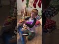Mom pranks son with fake guitar gift #shortsvideo