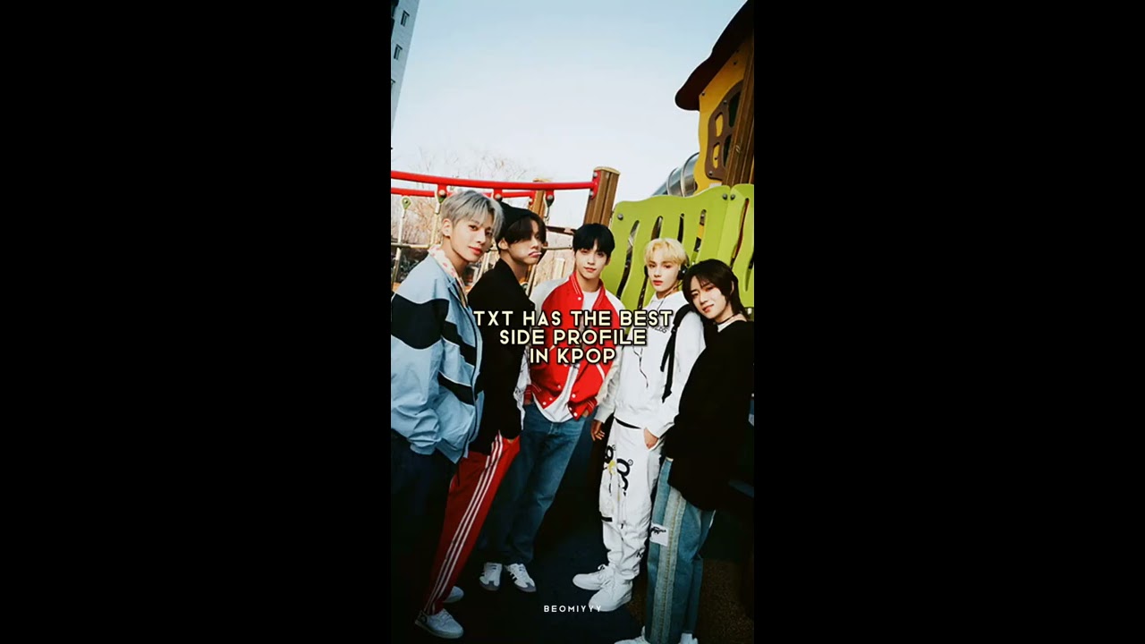  TXT Txt Has The Best Side Profile In Kpop Soobin Beomgyu Taehyun Hueningkai Yeonjun