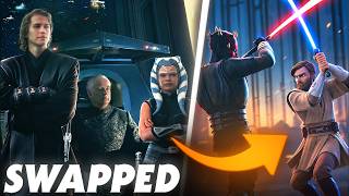 What if Ahsoka and Anakin Saved Palpatine While Obi-Wan Fought Maul?