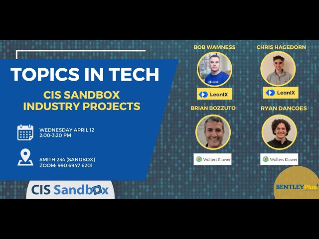 Ryan Dancoes Topics in Tech Spring 2023