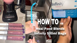 HOW TO REAL FOOD BLENDS INFINITY MOOG 500ML BAG
