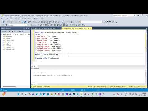 Difference between Truncate and Delete