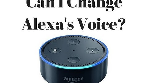 How to change the voice of Alexa virtual assistant?