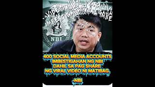 CONGRATS! THANK YOU! NBI MATIBAG IMBESTIGAHAN VIRAL VIDEO YAY!#comedy#jokes#funny#foryou#shorts
