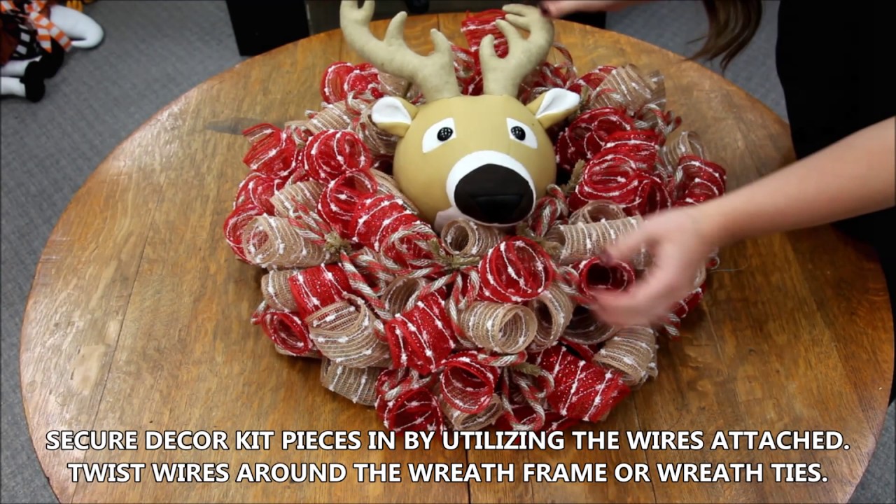 Deer Head Wreath Enhancement