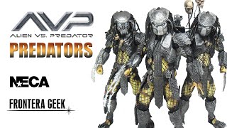 NECA SCAR Predator, CELTIC & CHOPPER (Alien VS Predator AVP) - Review en Español | Unboxing