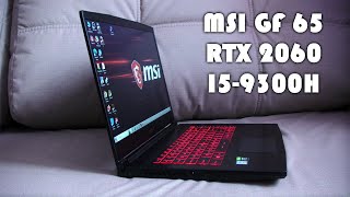 MSI GF65 RTX2060 Обзор Ноутбука