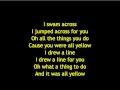 Gambar cover Coldplay - Yellow Lyrics