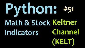 How to Program Keltner Channels Python Matplotlib Finance and Math Tutorials