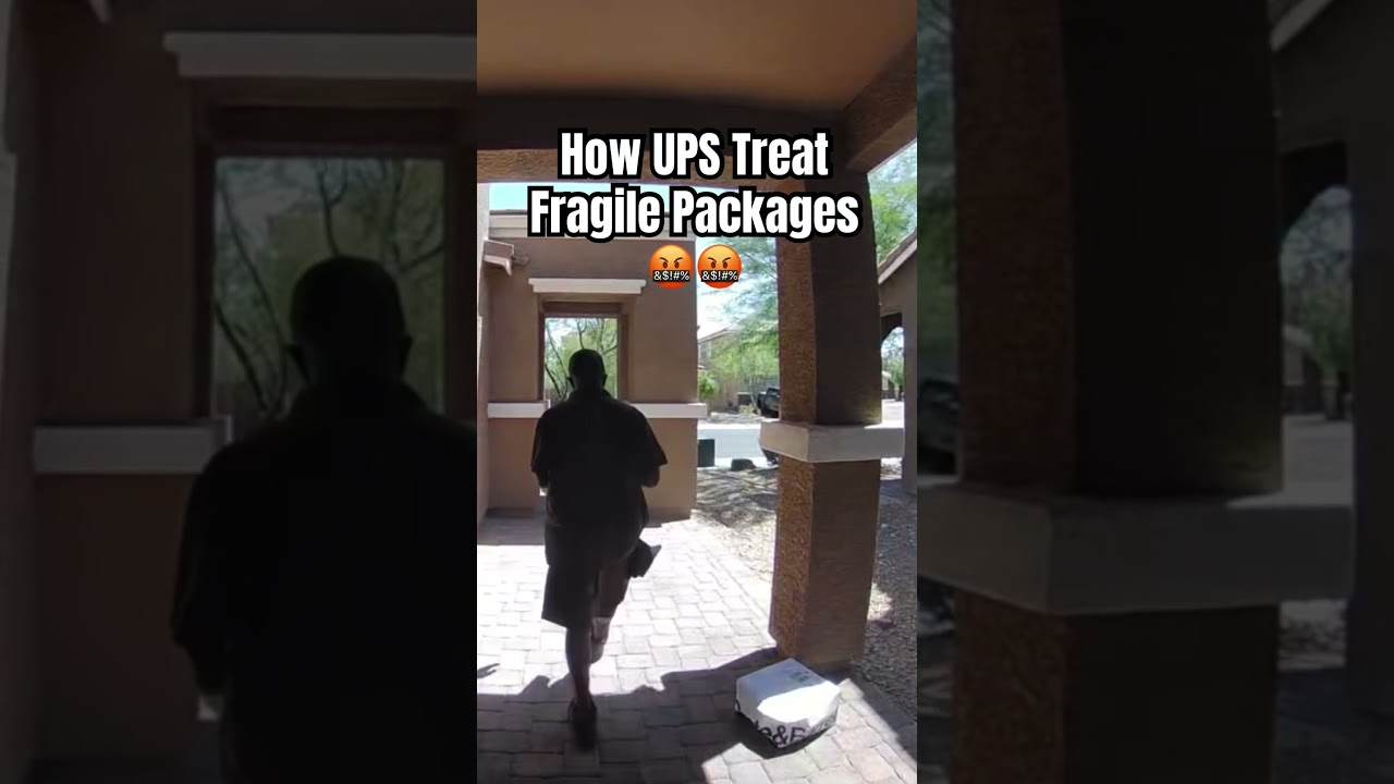 Crate & Barrel strong af tho #ups #viral #news #media