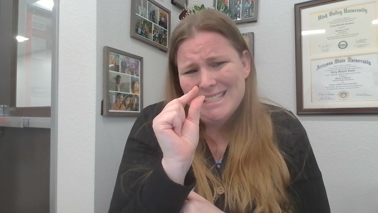 Signing Naturally Unit 2 Expressive Language Autobiography- Teacher Example