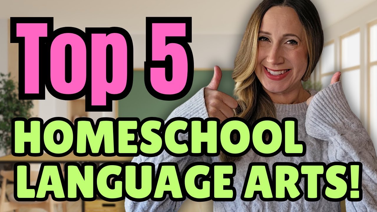Top 5 MUST HAVE Online Homeschool Language Arts Curriculum Picks for