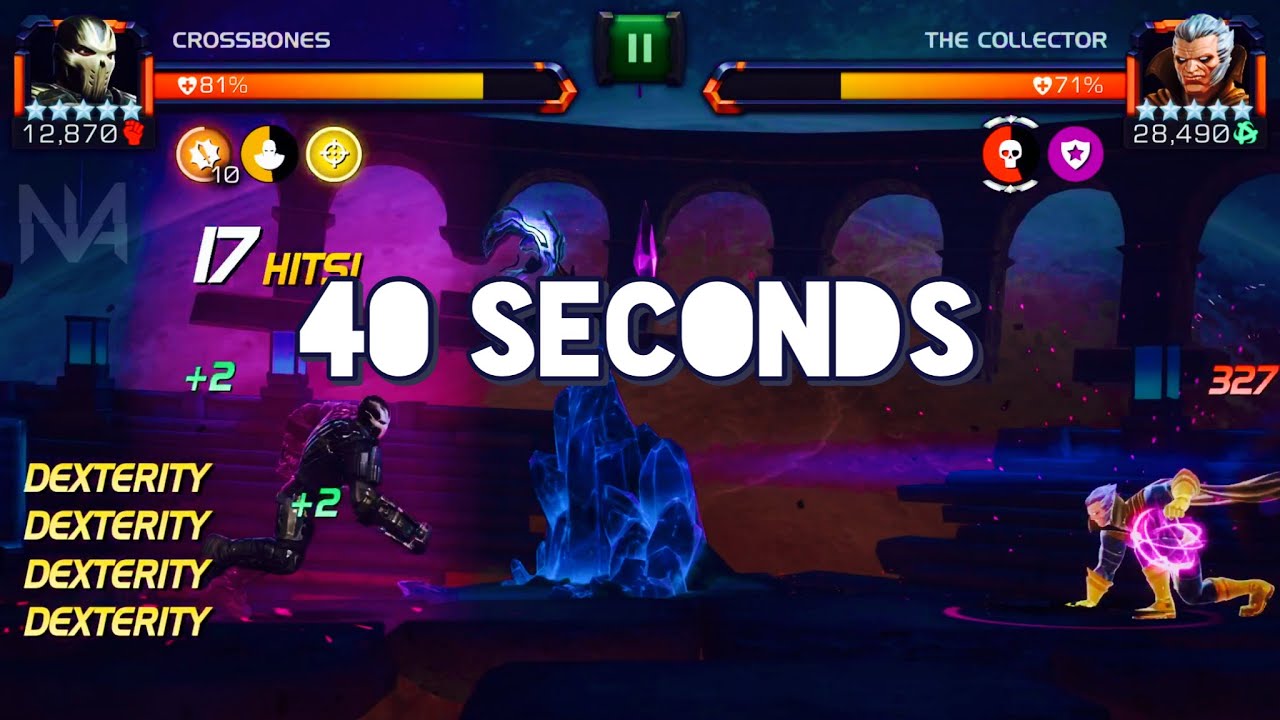 Crossbones Soloes the Collector in 40 Seconds - Act 5.2