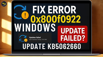 Fix Error 0x800f0922 in Windows 11 Update KB5062660 (July 2025) | 24H2 Update Failed? Try This!
