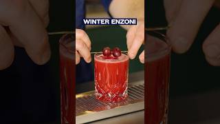 The Winter Enzoni! #cocktail #bartender #mixology